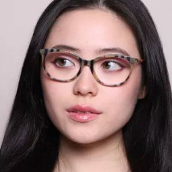 Burberry BE2389 4087 Eyeglasses Vintage Check 54mm Cat Eye Frame - Picture 1 of 11